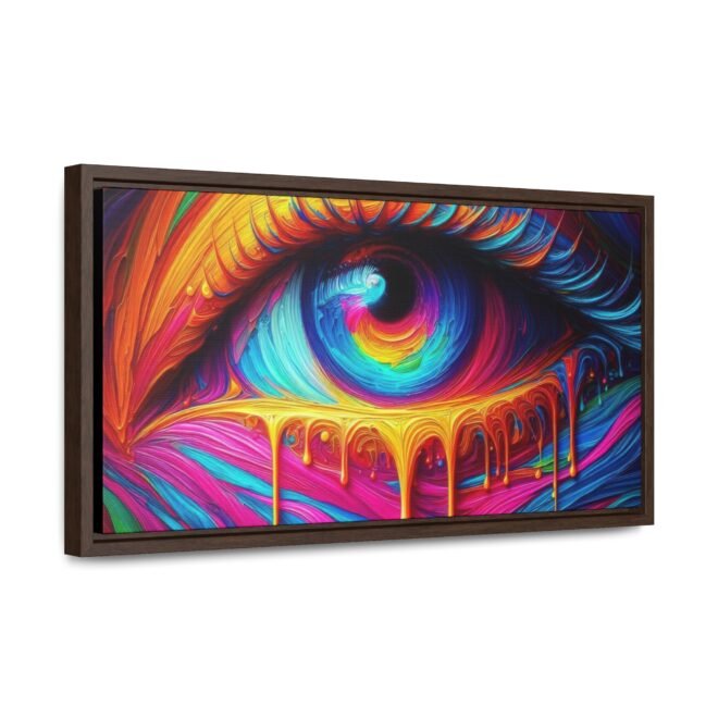 Painted Eye Gallery Canvas Wrap, Horizontal Frame - Image 46