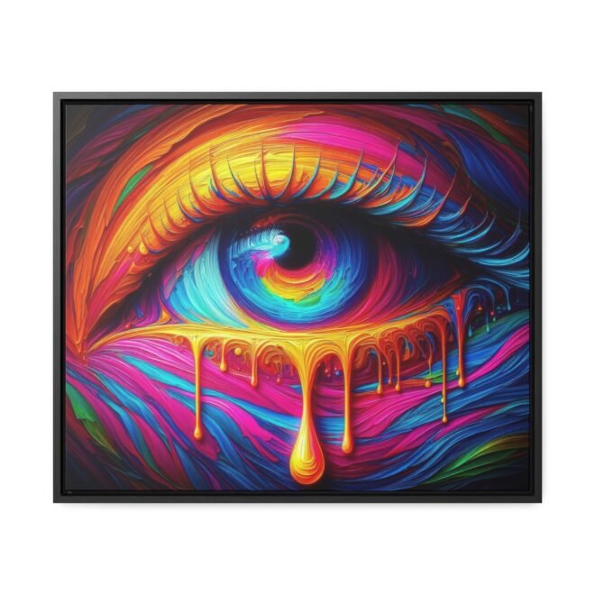 Painted Eye Gallery Canvas Wrap, Horizontal Frame - Image 73