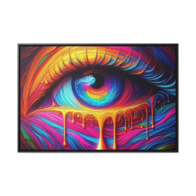 Painted Eye Gallery Canvas Wrap, Horizontal Frame - Image 105