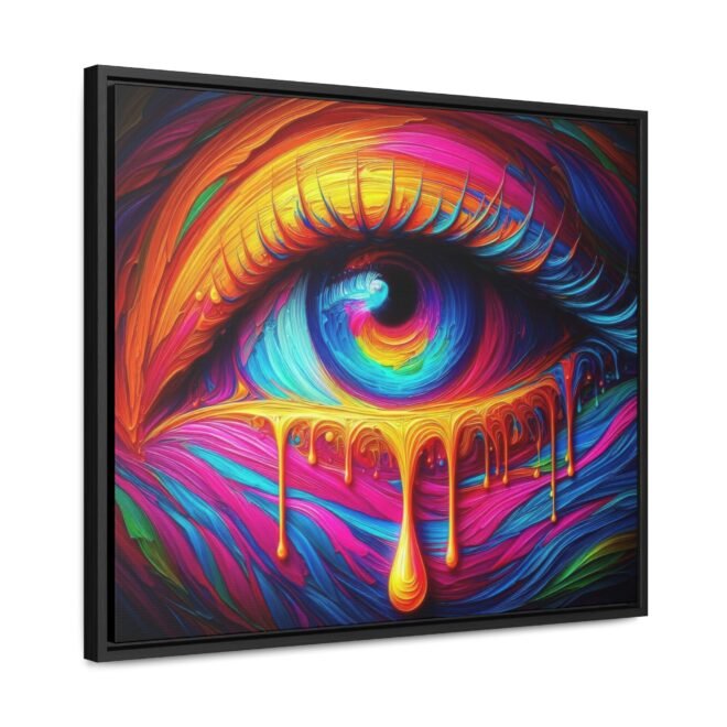 Painted Eye Gallery Canvas Wrap, Horizontal Frame - Image 74