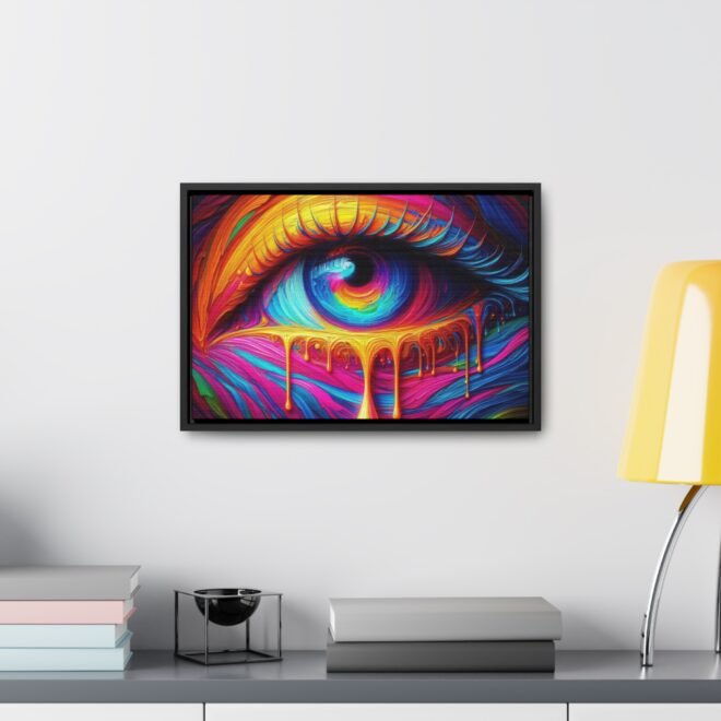 Painted Eye Gallery Canvas Wrap, Horizontal Frame - Image 36