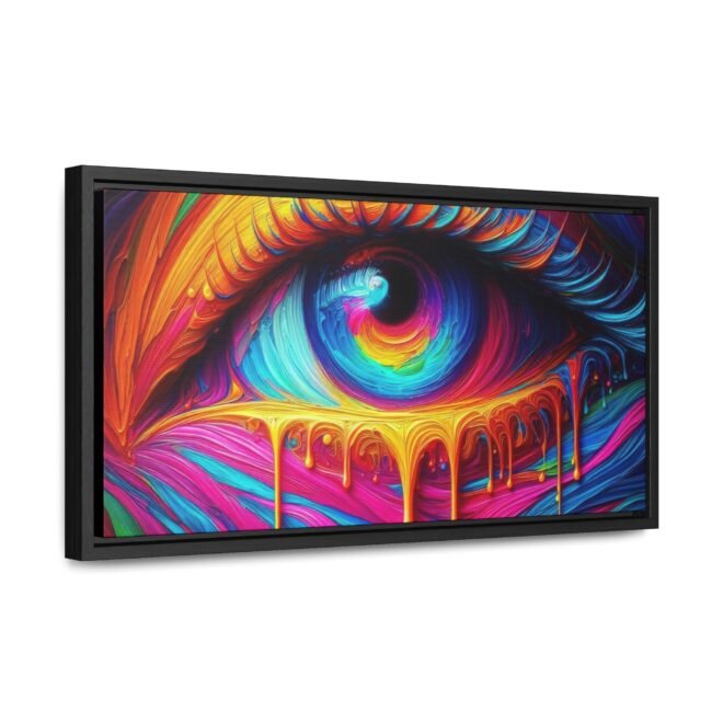 Painted Eye Gallery Canvas Wrap, Horizontal Frame - Image 42