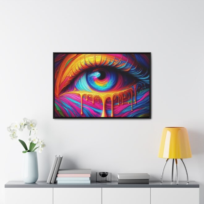 Painted Eye Gallery Canvas Wrap, Horizontal Frame - Image 108
