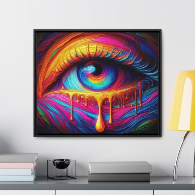 Painted Eye Gallery Canvas Wrap, Horizontal Frame - Image 76