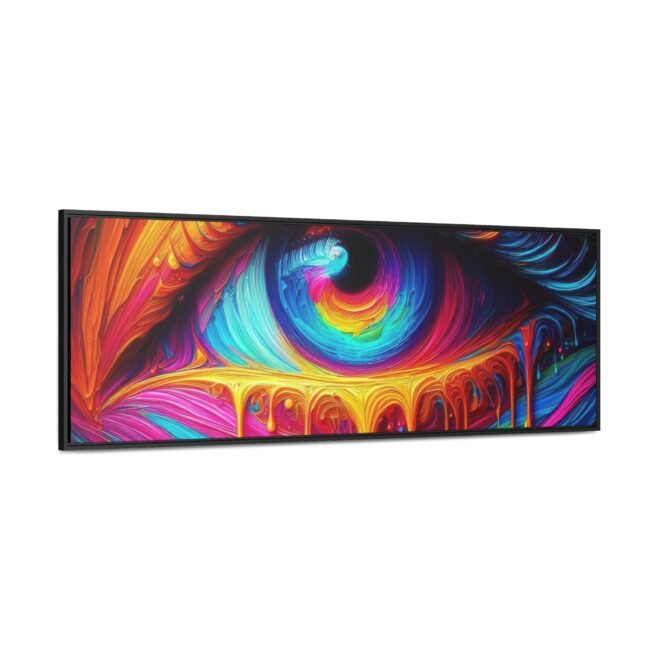 Painted Eye Gallery Canvas Wrap, Horizontal Frame - Image 122