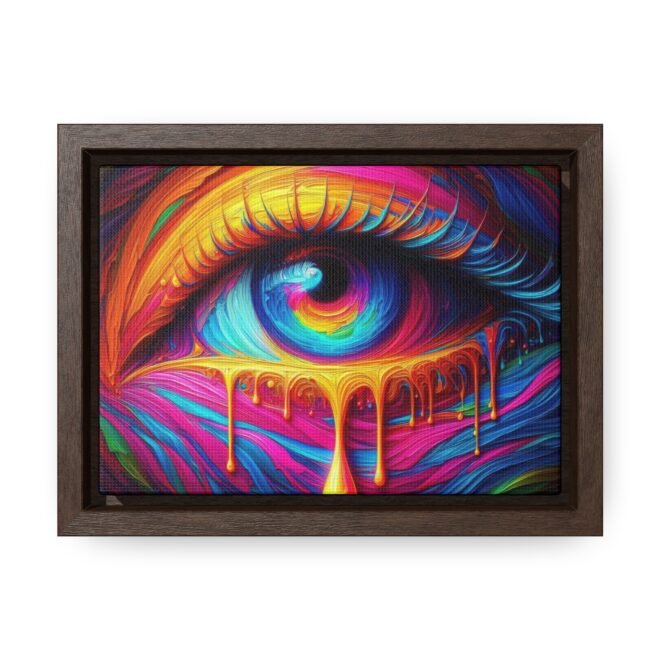 Painted Eye Gallery Canvas Wrap, Horizontal Frame - Image 5