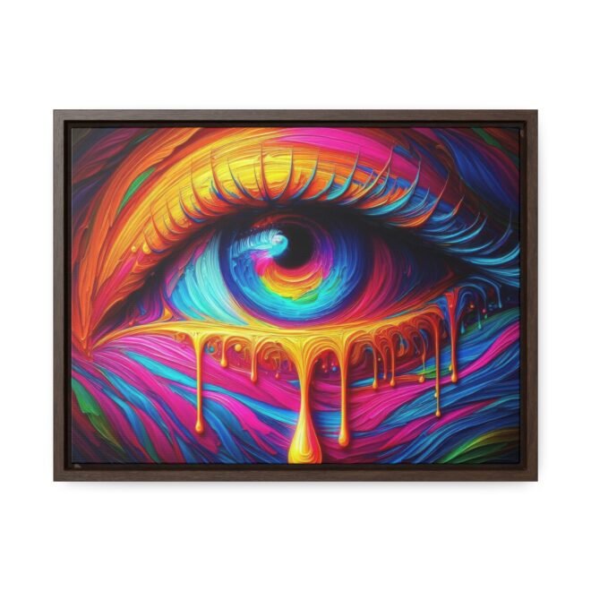 Painted Eye Gallery Canvas Wrap, Horizontal Frame - Image 29