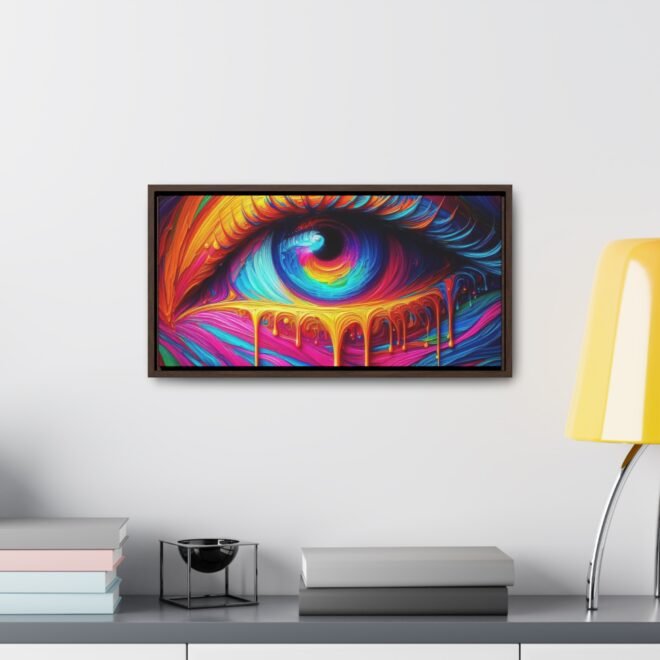 Painted Eye Gallery Canvas Wrap, Horizontal Frame - Image 48
