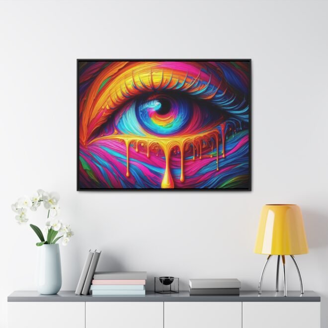 Painted Eye Gallery Canvas Wrap, Horizontal Frame - Image 116