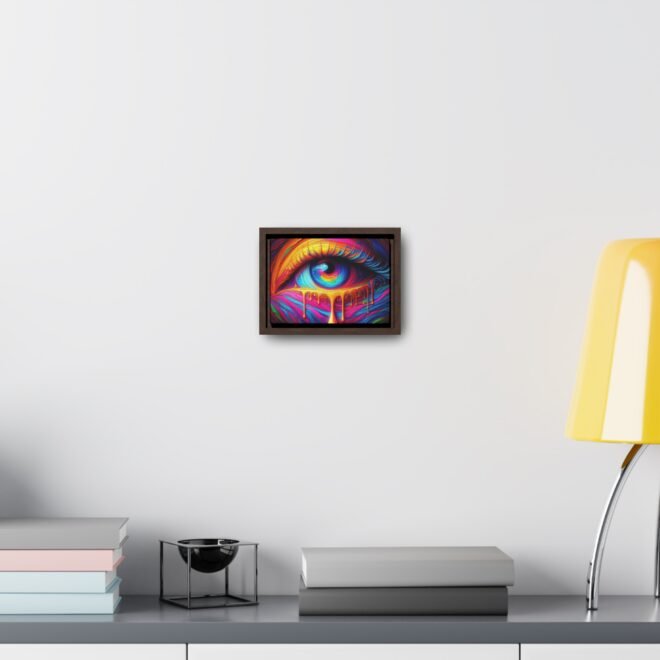 Painted Eye Gallery Canvas Wrap, Horizontal Frame - Image 8