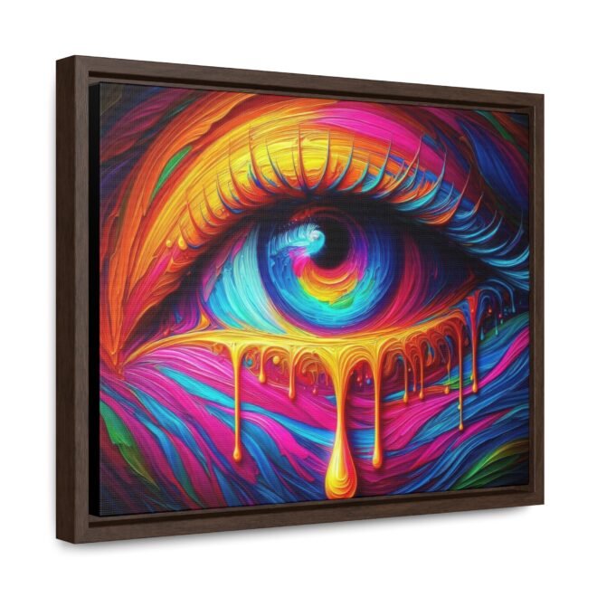 Painted Eye Gallery Canvas Wrap, Horizontal Frame - Image 22