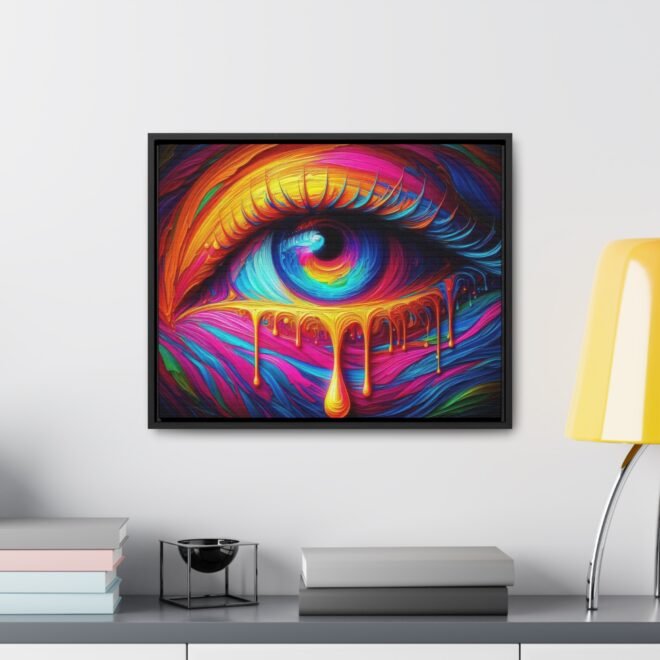Painted Eye Gallery Canvas Wrap, Horizontal Frame - Image 52