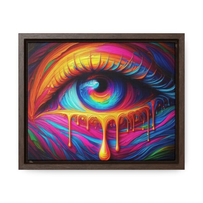 Painted Eye Gallery Canvas Wrap, Horizontal Frame - Image 13