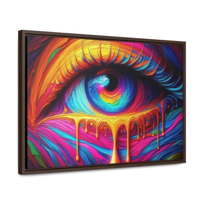 Painted Eye Gallery Canvas Wrap, Horizontal Frame - Image 62