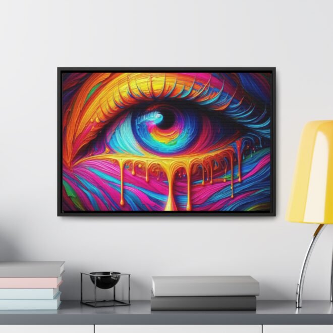 Painted Eye Gallery Canvas Wrap, Horizontal Frame - Image 60