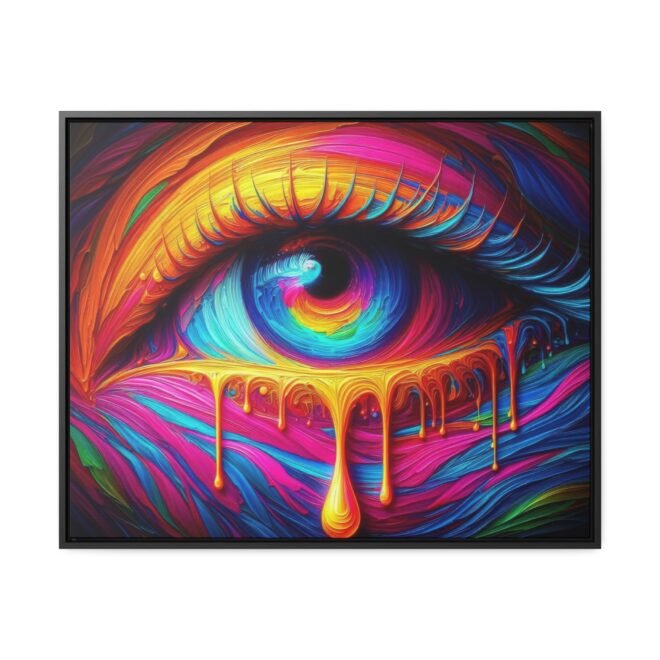 Painted Eye Gallery Canvas Wrap, Horizontal Frame - Image 89