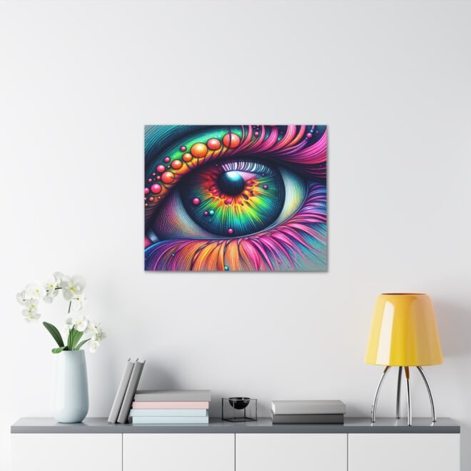 Eye Sketch Canvas Gallery Wrap - Image 20