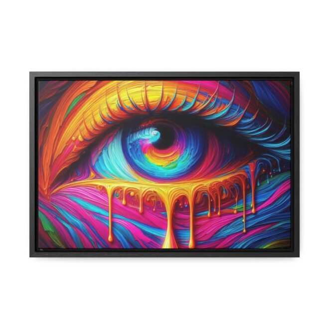 Painted Eye Gallery Canvas Wrap, Horizontal Frame - Image 33