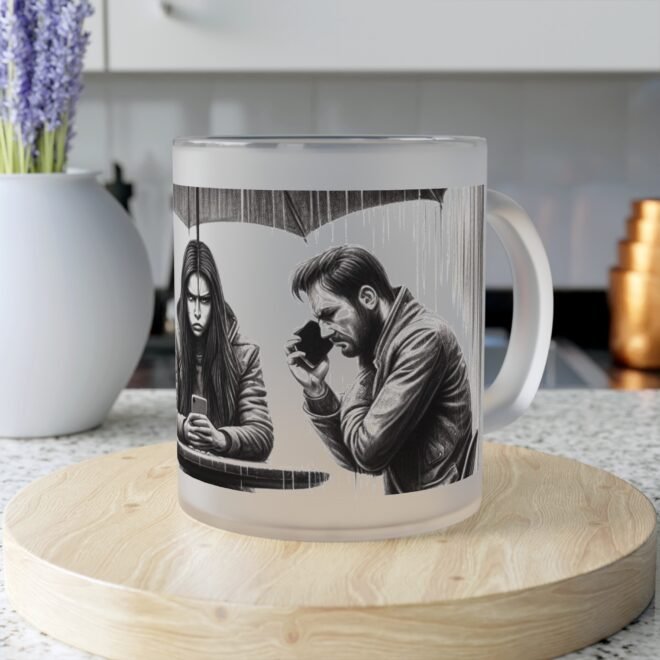 Frosted Glass Mug - Image 5