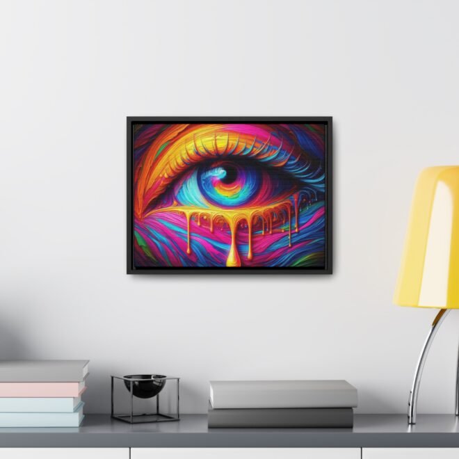 Painted Eye Gallery Canvas Wrap, Horizontal Frame - Image 28