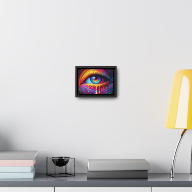 Painted Eye Gallery Canvas Wrap, Horizontal Frame - Image 4