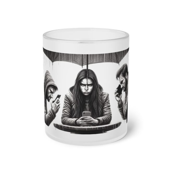 Frosted Glass Mug