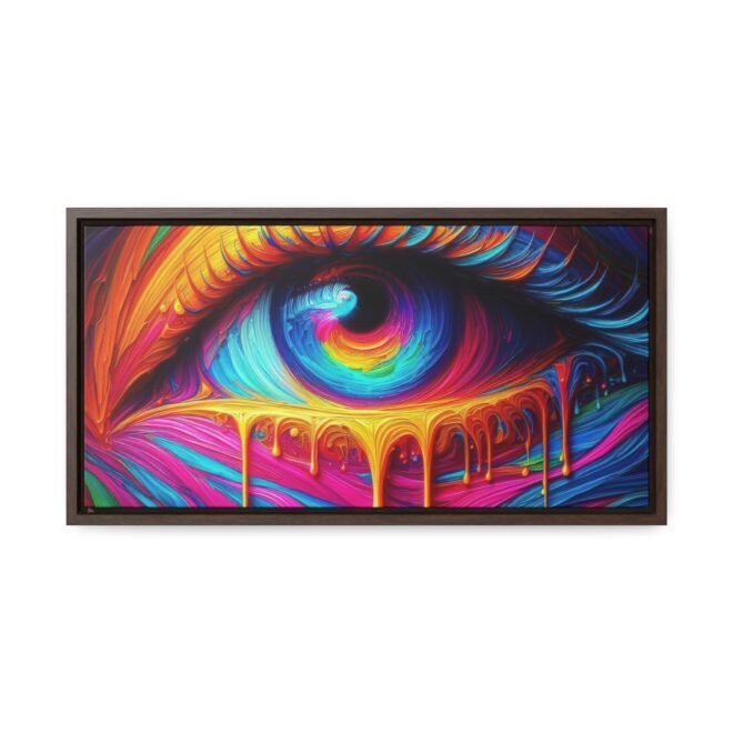Painted Eye Gallery Canvas Wrap, Horizontal Frame - Image 45