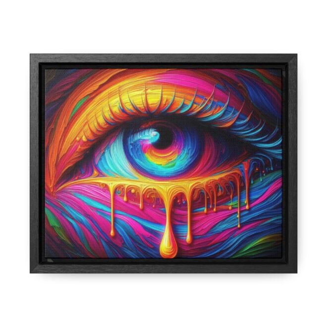 Painted Eye Gallery Canvas Wrap, Horizontal Frame - Image 9
