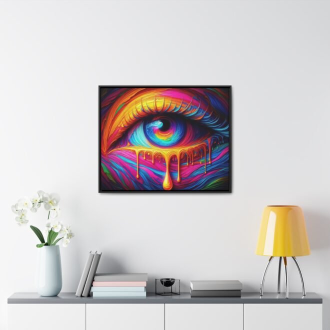 Painted Eye Gallery Canvas Wrap, Horizontal Frame - Image 92