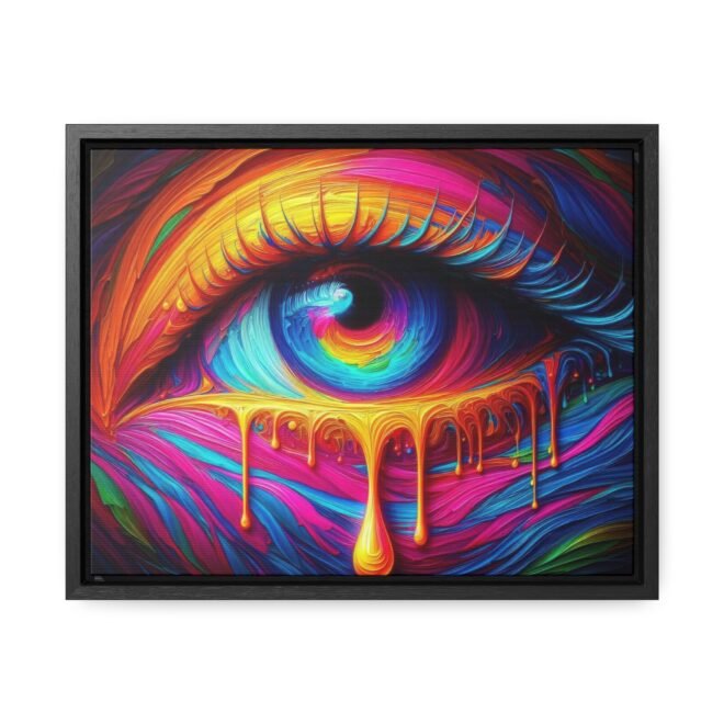 Painted Eye Gallery Canvas Wrap, Horizontal Frame - Image 17