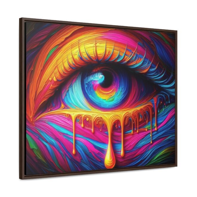 Painted Eye Gallery Canvas Wrap, Horizontal Frame - Image 94