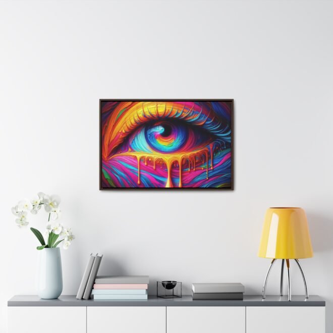 Painted Eye Gallery Canvas Wrap, Horizontal Frame - Image 88