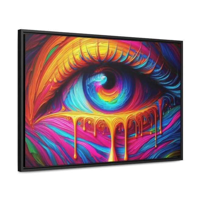 Painted Eye Gallery Canvas Wrap, Horizontal Frame - Image 82