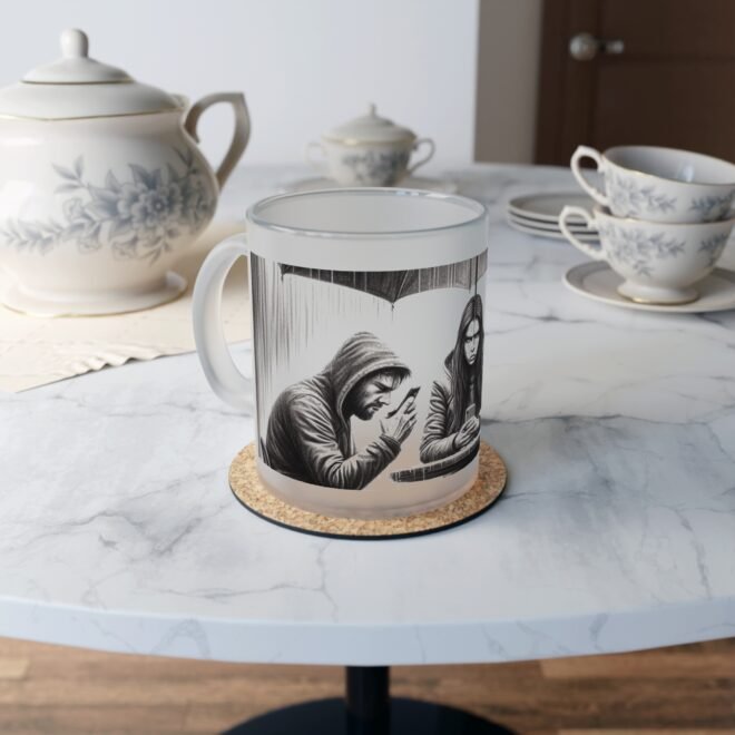 Frosted Glass Mug - Image 6