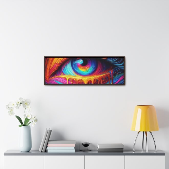 Painted Eye Gallery Canvas Wrap, Horizontal Frame - Image 104