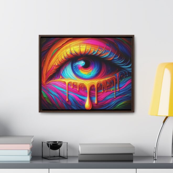 Painted Eye Gallery Canvas Wrap, Horizontal Frame - Image 56