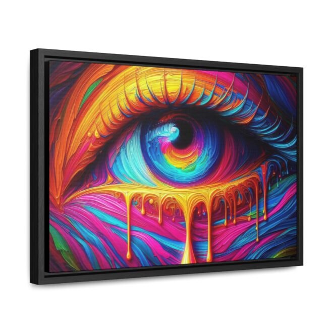 Painted Eye Gallery Canvas Wrap, Horizontal Frame - Image 34
