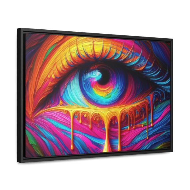 Painted Eye Gallery Canvas Wrap, Horizontal Frame - Image 58