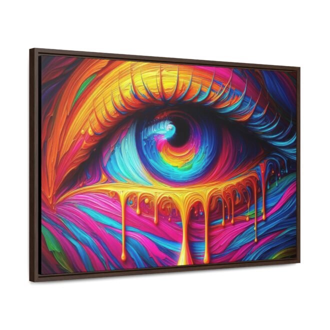Painted Eye Gallery Canvas Wrap, Horizontal Frame - Image 86