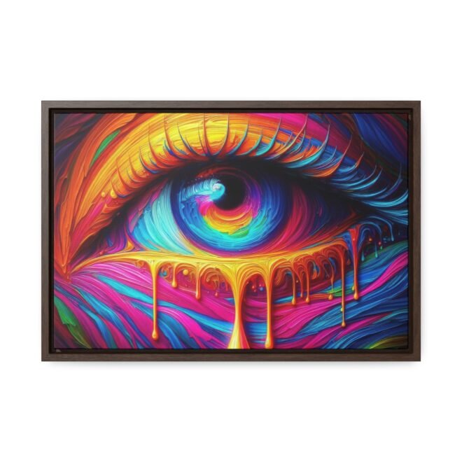 Painted Eye Gallery Canvas Wrap, Horizontal Frame - Image 37