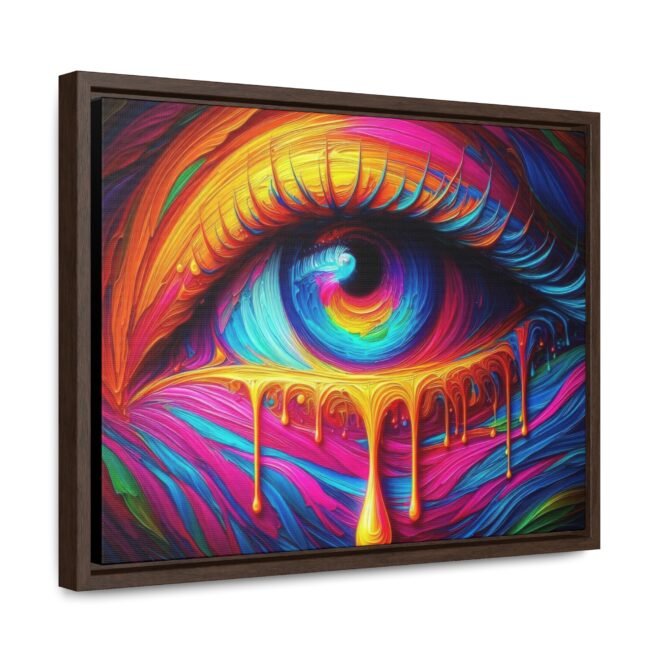 Painted Eye Gallery Canvas Wrap, Horizontal Frame - Image 30