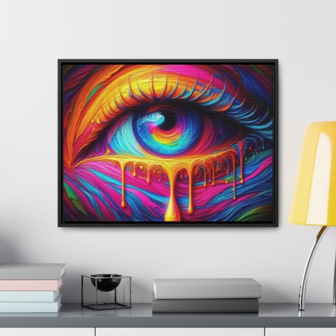 Painted Eye Gallery Canvas Wrap, Horizontal Frame - Image 68