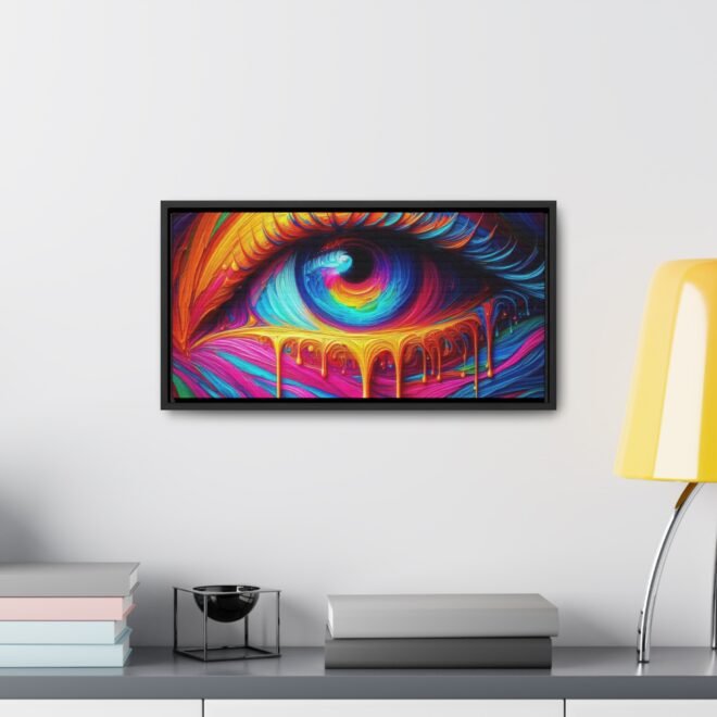 Painted Eye Gallery Canvas Wrap, Horizontal Frame - Image 44
