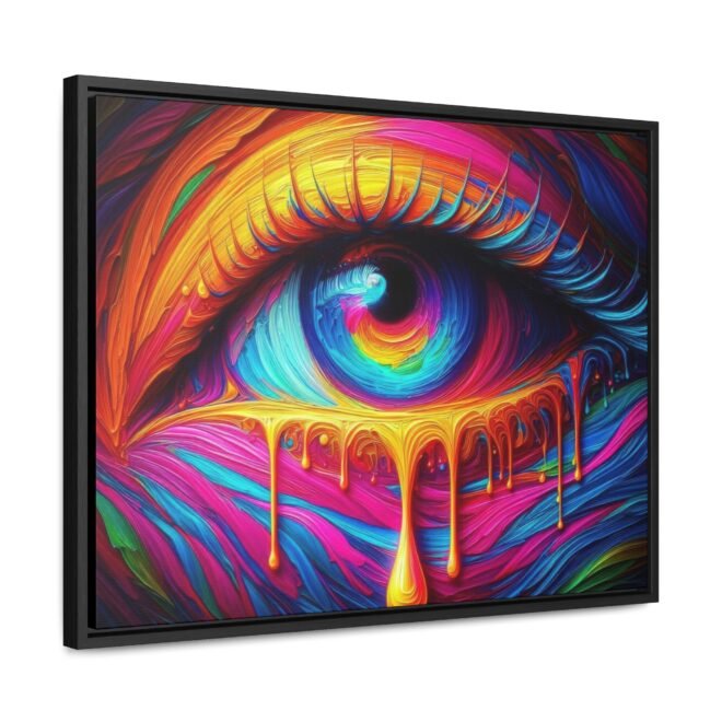 Painted Eye Gallery Canvas Wrap, Horizontal Frame - Image 66