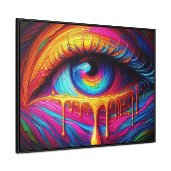 Painted Eye Gallery Canvas Wrap, Horizontal Frame - Image 114