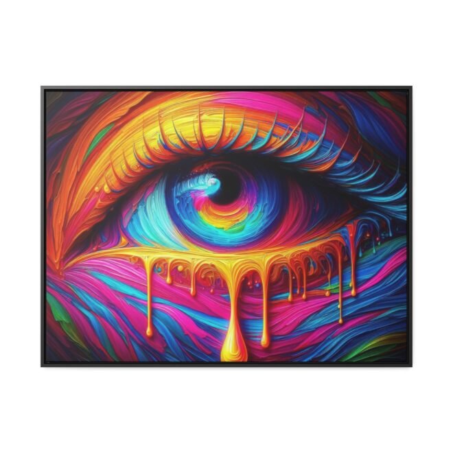 Painted Eye Gallery Canvas Wrap, Horizontal Frame - Image 113