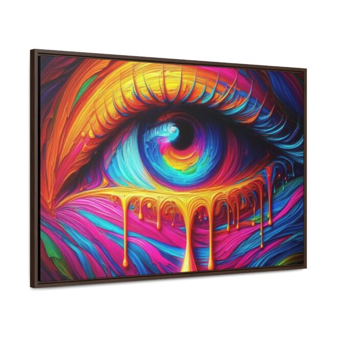 Painted Eye Gallery Canvas Wrap, Horizontal Frame - Image 110
