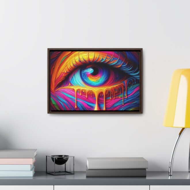 Painted Eye Gallery Canvas Wrap, Horizontal Frame - Image 40