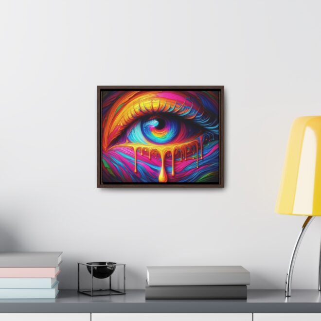 Painted Eye Gallery Canvas Wrap, Horizontal Frame - Image 24