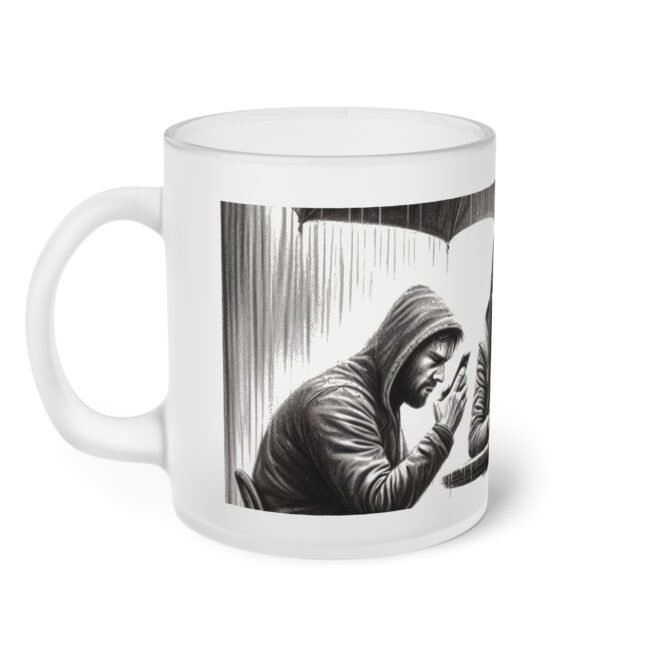 Frosted Glass Mug - Image 3